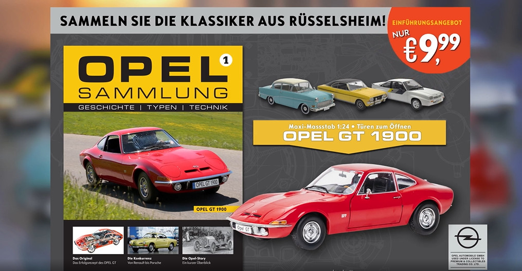 Kolekcja Opel od niemieckiego DeAgostini