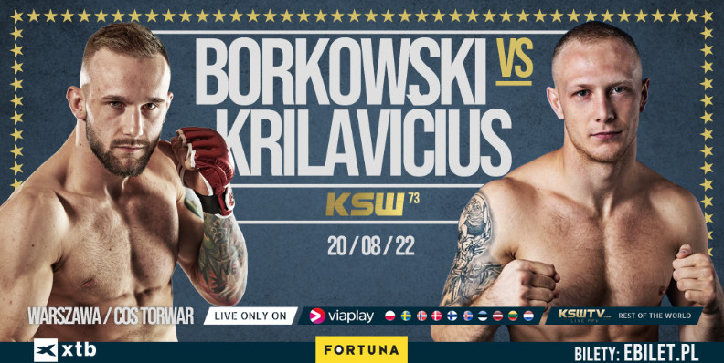 Borys Borkowski vs Raimondas Krilavicius na gali KSW 73