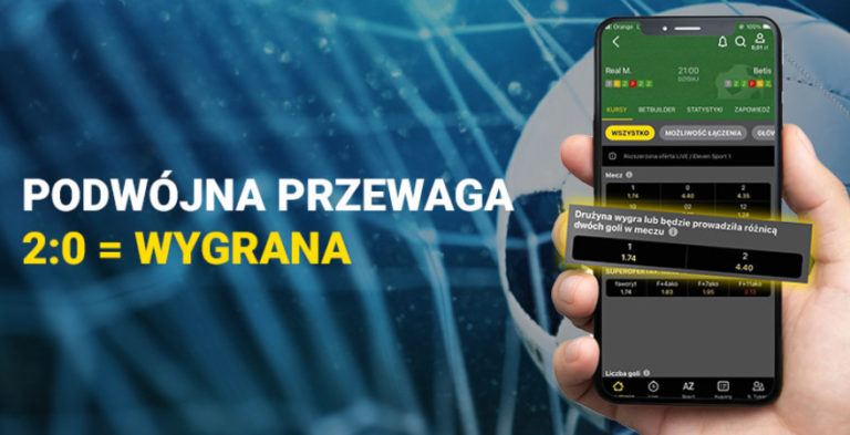 Fortuna rozlicza 2 gole przewagi jako juz wygrany zaklad