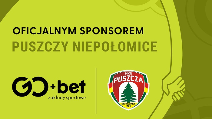 GObet wchodzi do 1. Ligi. Bukmacher zostal sponsorem Puszczy Niepolomicee