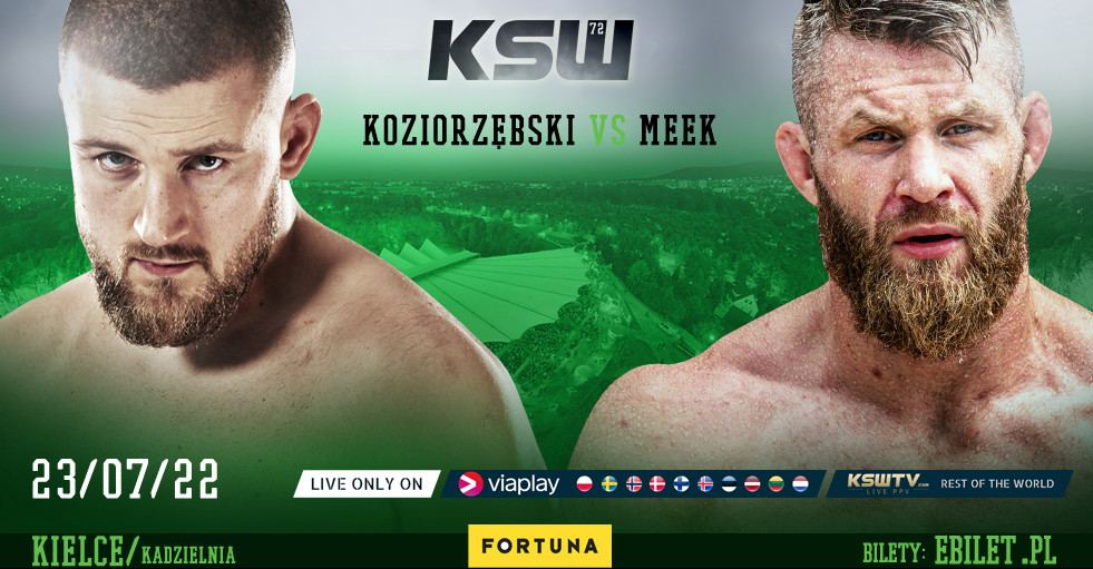 Kacper Koziorzebski vs Emil Meek kolejna walka KSW 72