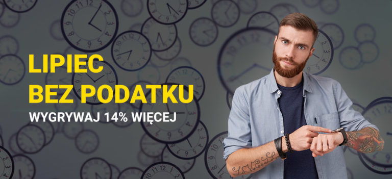 Lipiec bez podatku w Fortunie. Kalendarz Happy Hours
