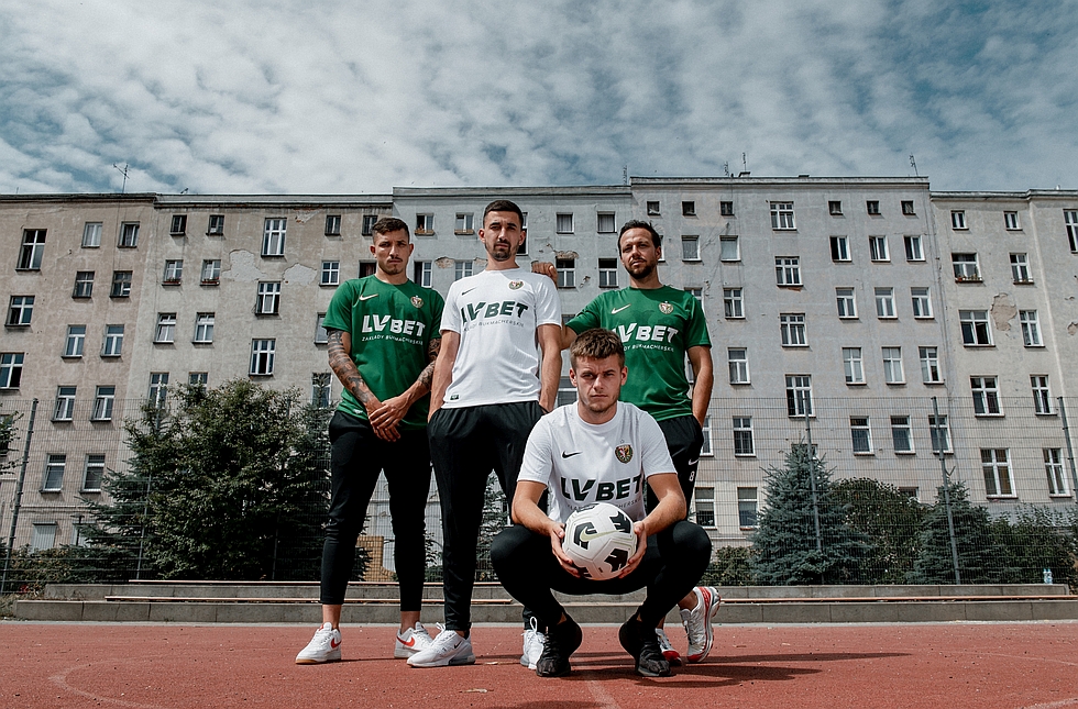 Koszulki meczowe firmy Nike dla Śląska Wrocław na sezon 2022/23 Fot. Dawid Antecki/slaskwroclaw.pl