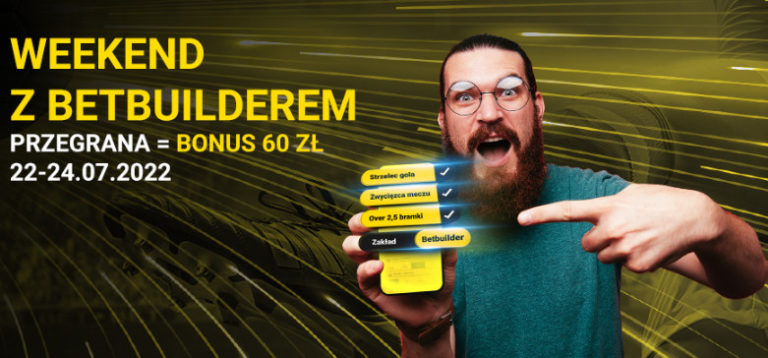 Weekend z Betbuilderem w Fortunie. Przegrana to bonus 60 PLN