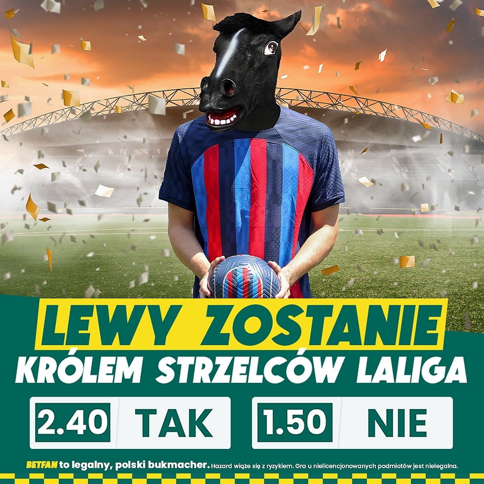 Z jakim numerem zagra Lewy w Barcelonie Kursy w Betfan