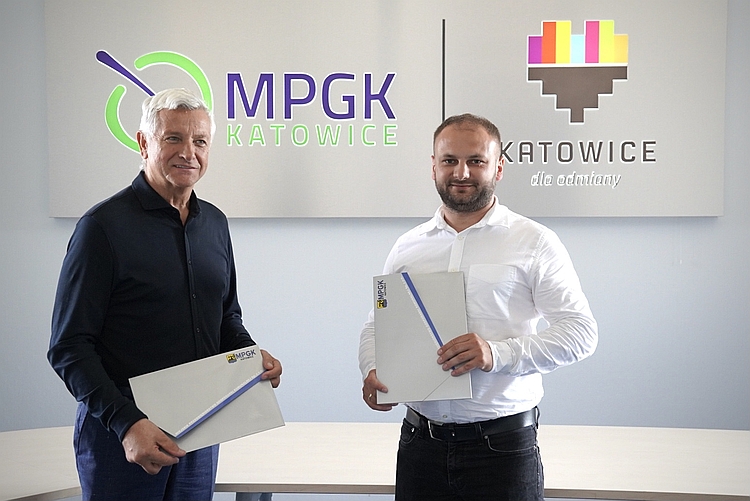 MPGK Katowice podpisał umowę z firmą Eko-Solar z Namysłowa na budowę farmy fotowltaicznej fot. KAW