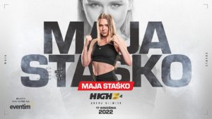 Maja Stasko w HIGH League Debiut w MMA 17 wrzesnia w Gliwicach 2022 1