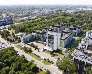 OKAM z pozwoleniem na budowe CITYFLOW w Warszawie wizualizacja 2