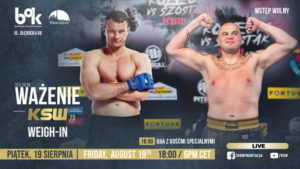 Wyniki porannego wazenia przed KSW 73