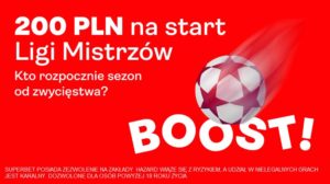 200 PLN na start Ligi Mistrzow Superbet
