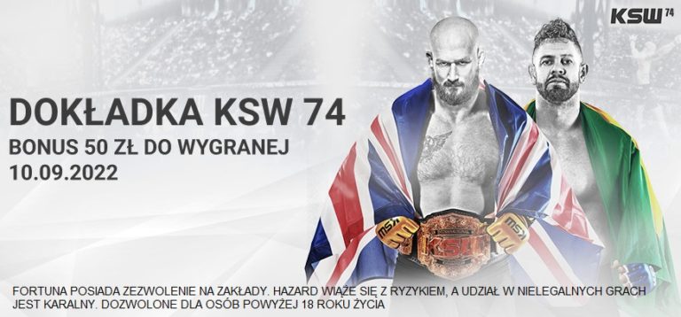 Dokladka KSW 74 fortuna