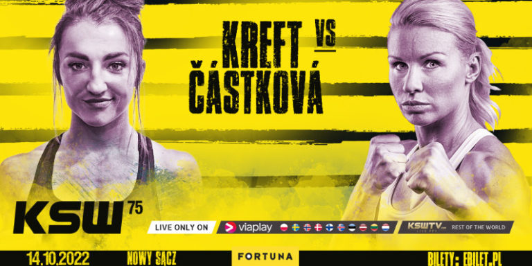 Kreft vs Castkova. Starcie pan dodane do karty walk gali KSW 75
