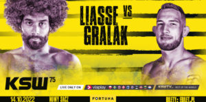 Niezwyciezony w KSW Yann Liasse zmierzy sie z niepokonanym Adrianem Gralakiem na KSW 75