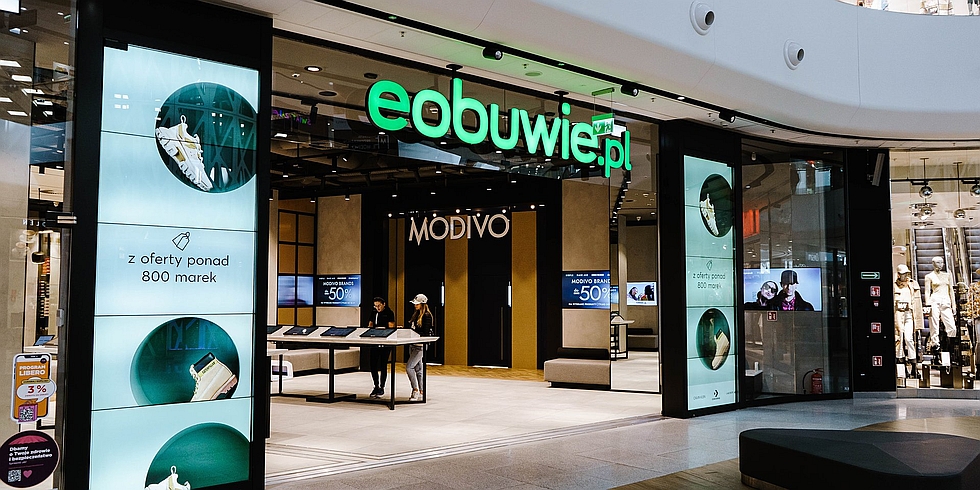 Re otwarcie sklepu MODIVO i eobuwie.pl w Libero Katowice 2022