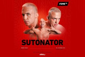 Robert Sutonator Pasut zawalczy na gali Fame MMA 16