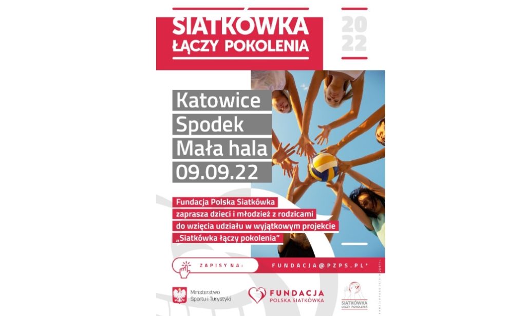 Siatkowka laczy pokolenia w Katowicach
