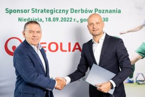 Veolia sponsorem strategicznym derbów Poznania fot. Klaudia Berda/Warta Poznań
