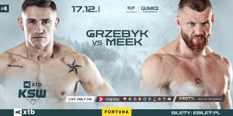 Andrzej Grzebyk zmierzy sie z Emilem Meekiem na gali XTB KSW 77