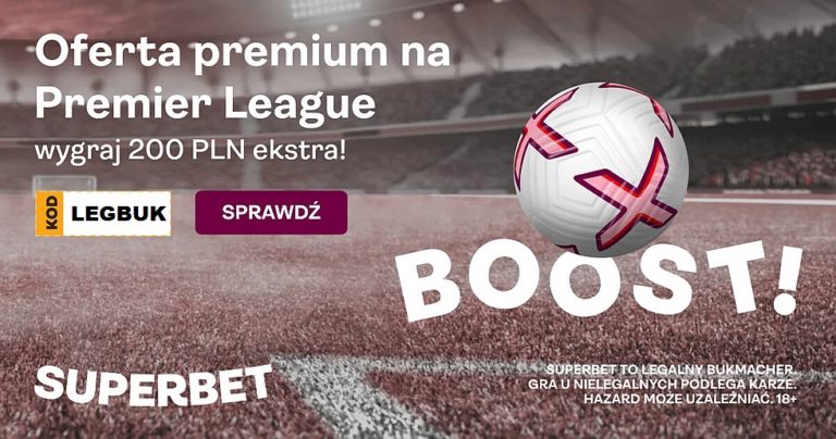 Kurs 100.00 na wygrany zaklad na zwyciezce dowolnego meczu 14. kolejki Premier League