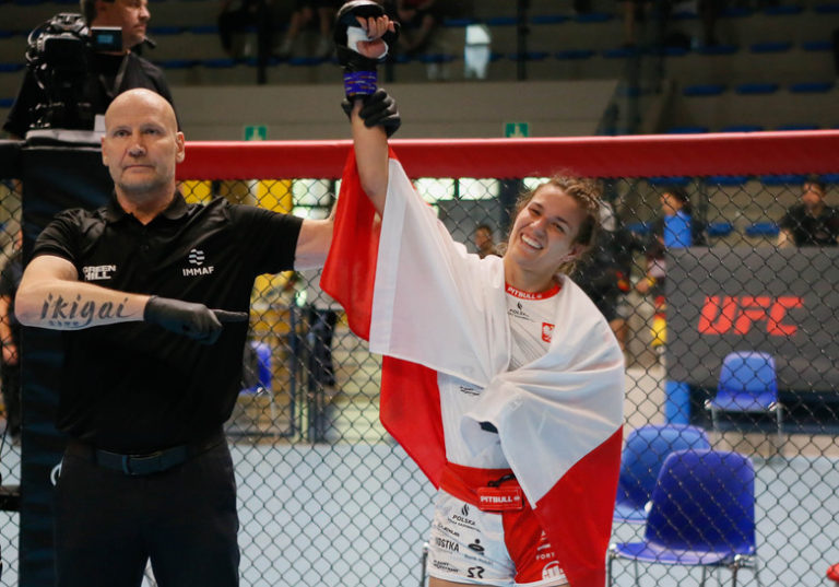 Magda Czaban mistrzynia Europy IMMAF 2022. Paulina Kontna ze srebrem