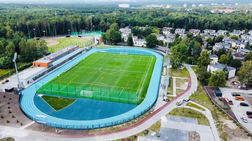 Otwarcie stadionu na Asnyka w Katowicach