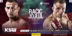 Racic vs Jojua. Mocne zderzenie na szczycie wagi koguciej na gali KSW 76