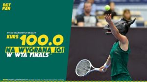 Triumf Igi Swiatek w WTA Finals po kursie 100 w BETFAN