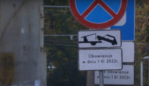 komunikacja parking ruch drogowy 1 listopada wszystkich swietych znaki