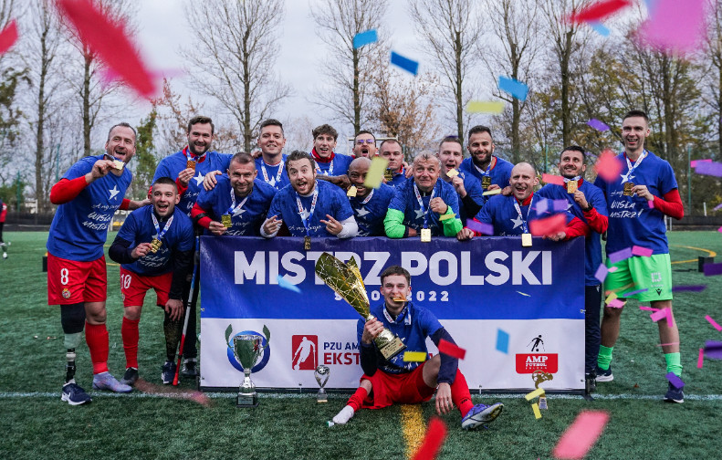 Amp Futbol Wisla obronila mistrzostwo Polski O tytule zdecydowala ostatnia akcja