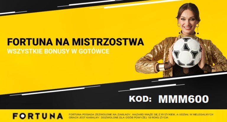 Fortuna na Mistrzostwa. Kalendarz promocji