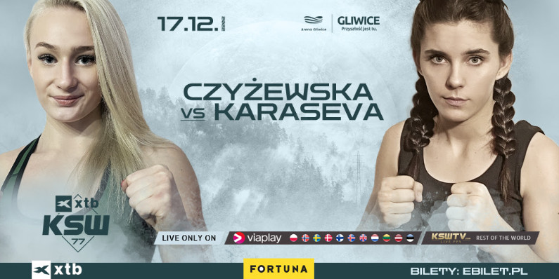Czyzewska vs Oleksandra Karaseva XTB KSW 77