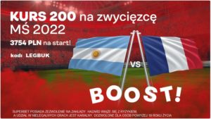 Final MS 2022 Argentyna Francja. Kurs 200 na zwyciezce mundialu w Superbet