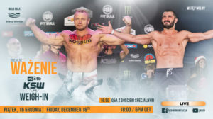 Wyniki porannego wazeniaprzed XTB KSW 77