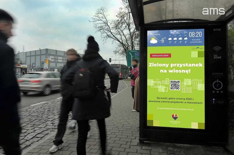 Zielony przystanek na wiosne w Katowicach