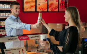 hot dog stacja paliw MOYA
