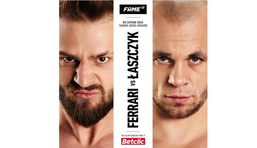 Amadeusz Ferrari Roslik vs Kamil Laszczyk na gali Fame MMA 17 2023