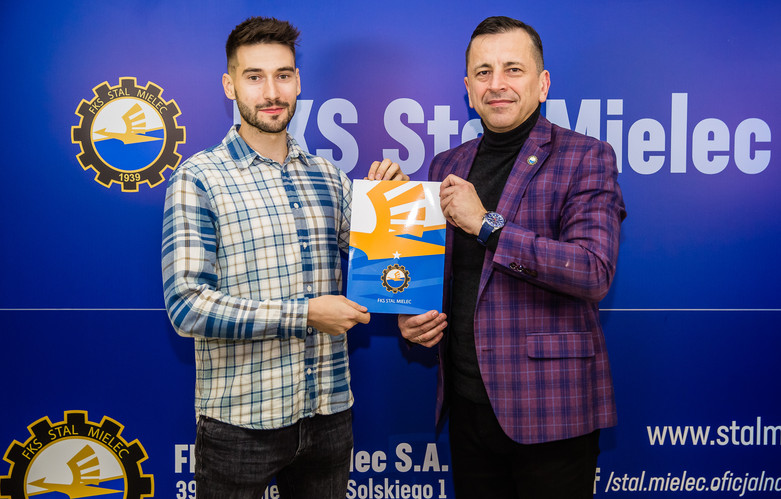 Krzysztof Wolkowicz podpisal kontrakt z FKS Stal Mielec S.A.