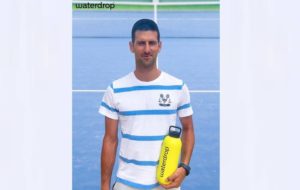 Novak Djokovic zostaje globalnym ambasadorem waterdrop