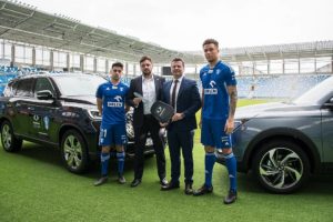 SsangYong sponsor Wisly Plock
