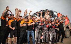 Technologia Goodyear TPMS pomogla zespolowi De Rooy wygrac Rajd Dakar