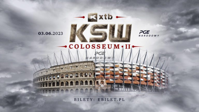 KSW wraca na PGE Narodowy. Gala XTB KSW Colosseum 2 juz w czerwcu