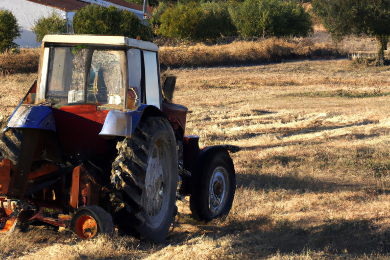 Rolnictwo traktor wies 2