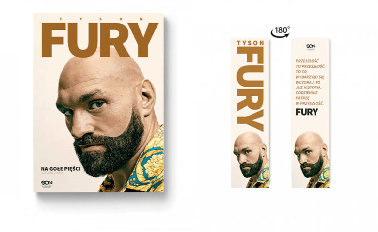 ksiazka Tyson Fury. Na gole piesci