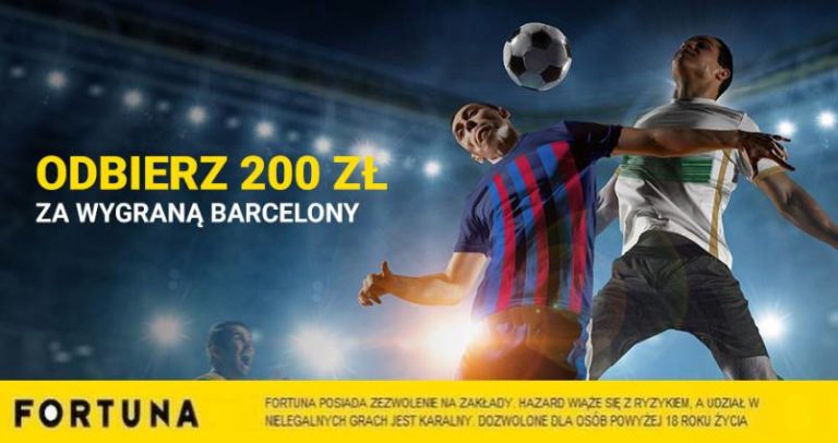 200 zl za wygrana Barcelony w 27. kolejce La Liga