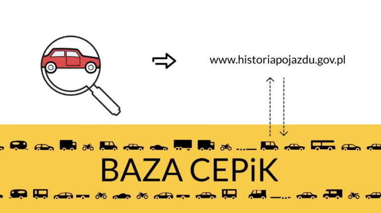 Baza CEPIK historia Pojazdu gov pl