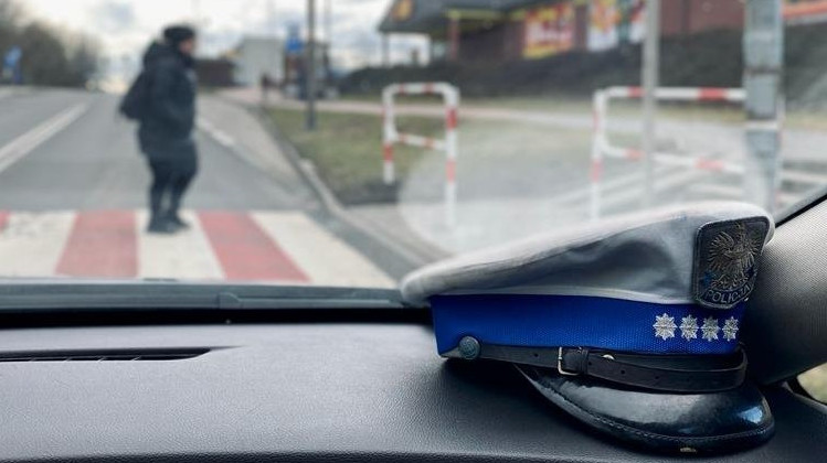 Slaska Drogowka sprawdzala zachowania kierowcow wobec pieszych