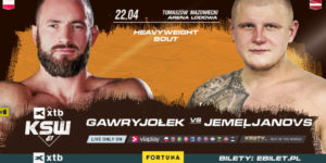Trzeci pojedynek wagi ciezkiej dodany do karty walk XTB KSW 81
