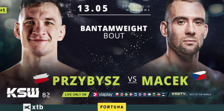 Podczas KSW 82 byly mistrz przywita w okraglej klatce najlepszego czeskiego zawodnika wagi koguciej