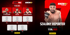 Tomasz Szalony Reporter Matysiak trzecim uczestnikiem HIGH League Grand Prix