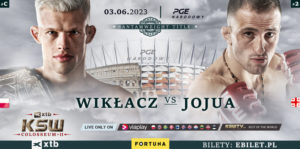 Wiklacz vs. Jojua. Trzecie starcie mistrzowskie na gali XTB KSW Colosseum 2